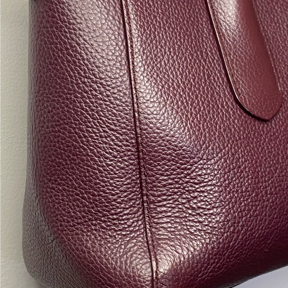 FurlaTessa L Satchel Barolo Burgundy/Wine Leather Handbag / 2 Way - Picture 7 of 14